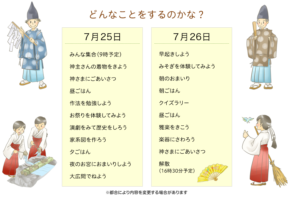 どんなことをするのかな?