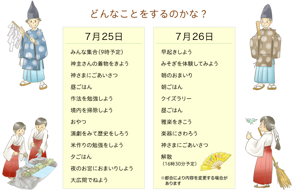 どんなことをするのかな?